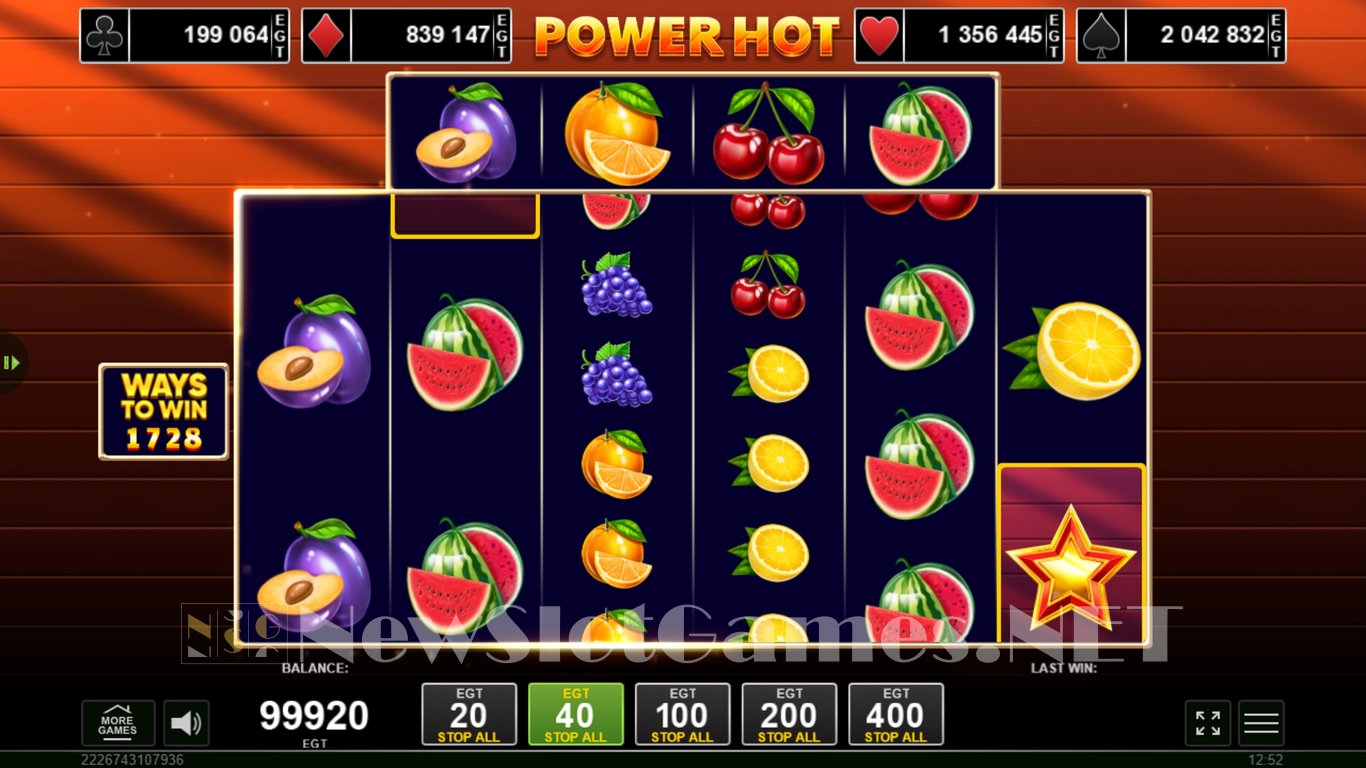 Power Hot Slot Demo Image