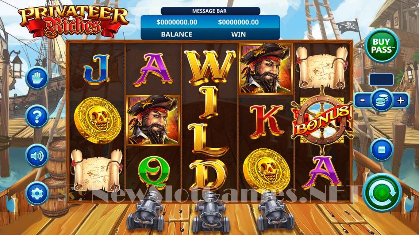 Privateer Riches Slot Demo Image