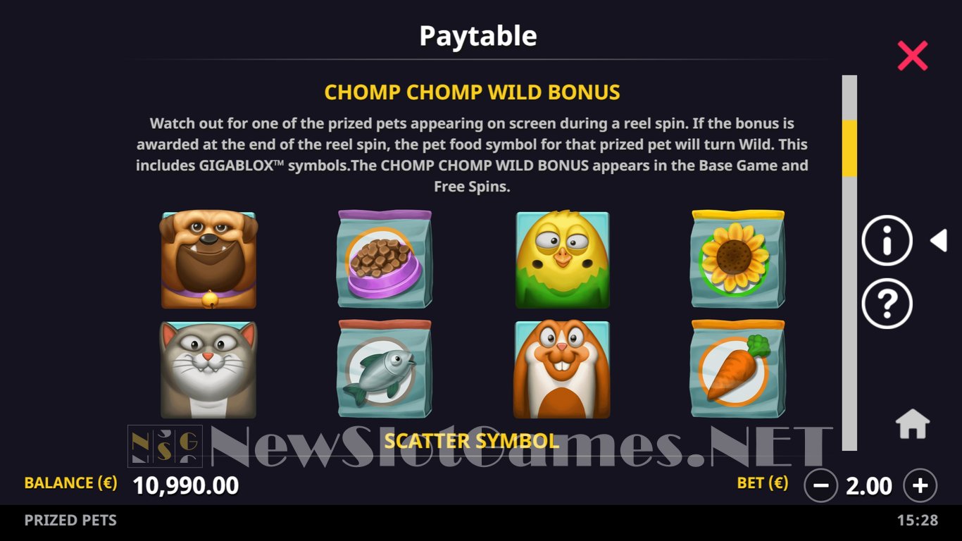 Prized Pets Slot Slot Image in Demo - pic. 4