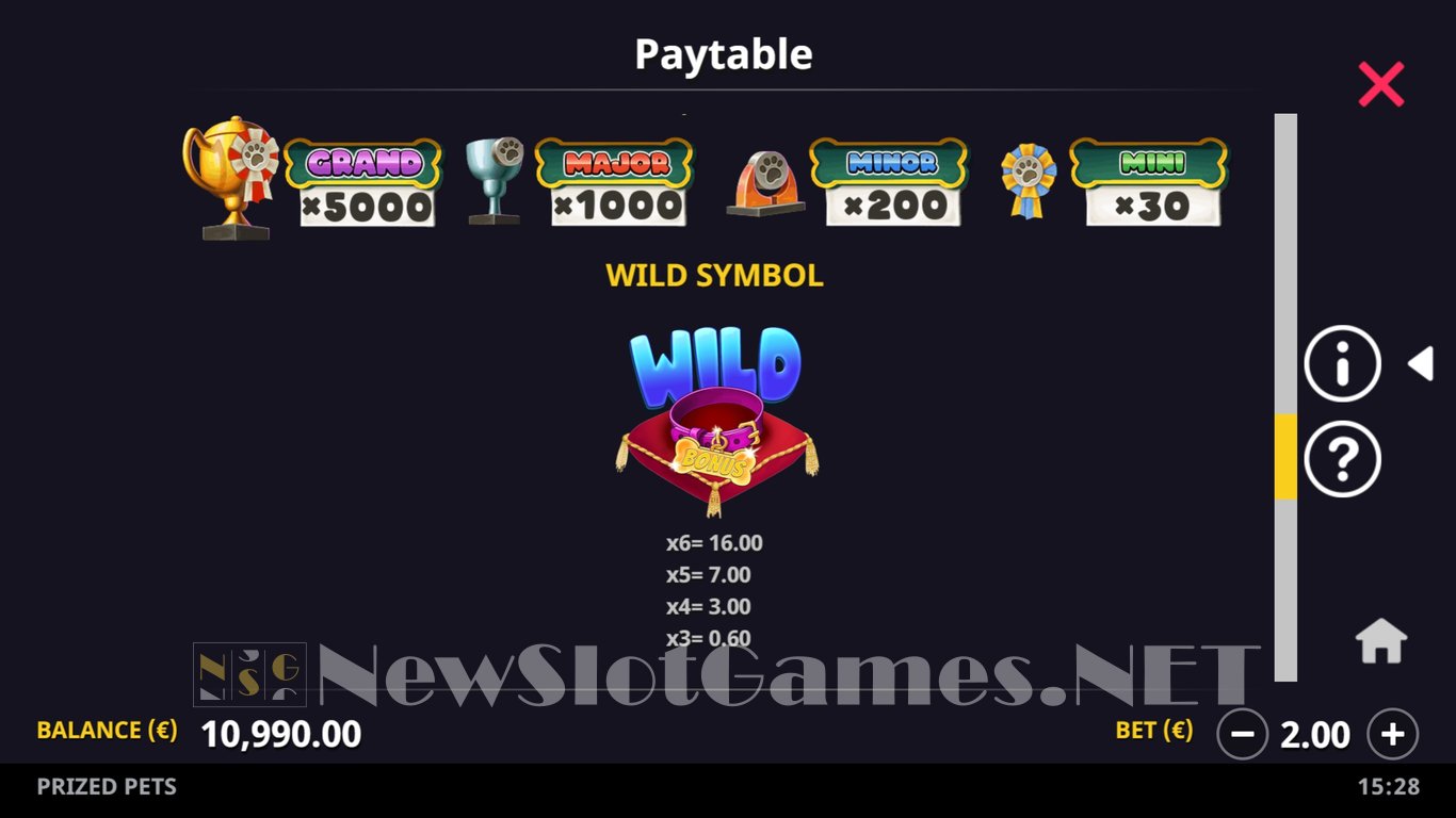 Prized Pets Slot Slot Image in Demo - pic. 6