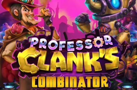 Professor Clanks Combinator Slot Logo