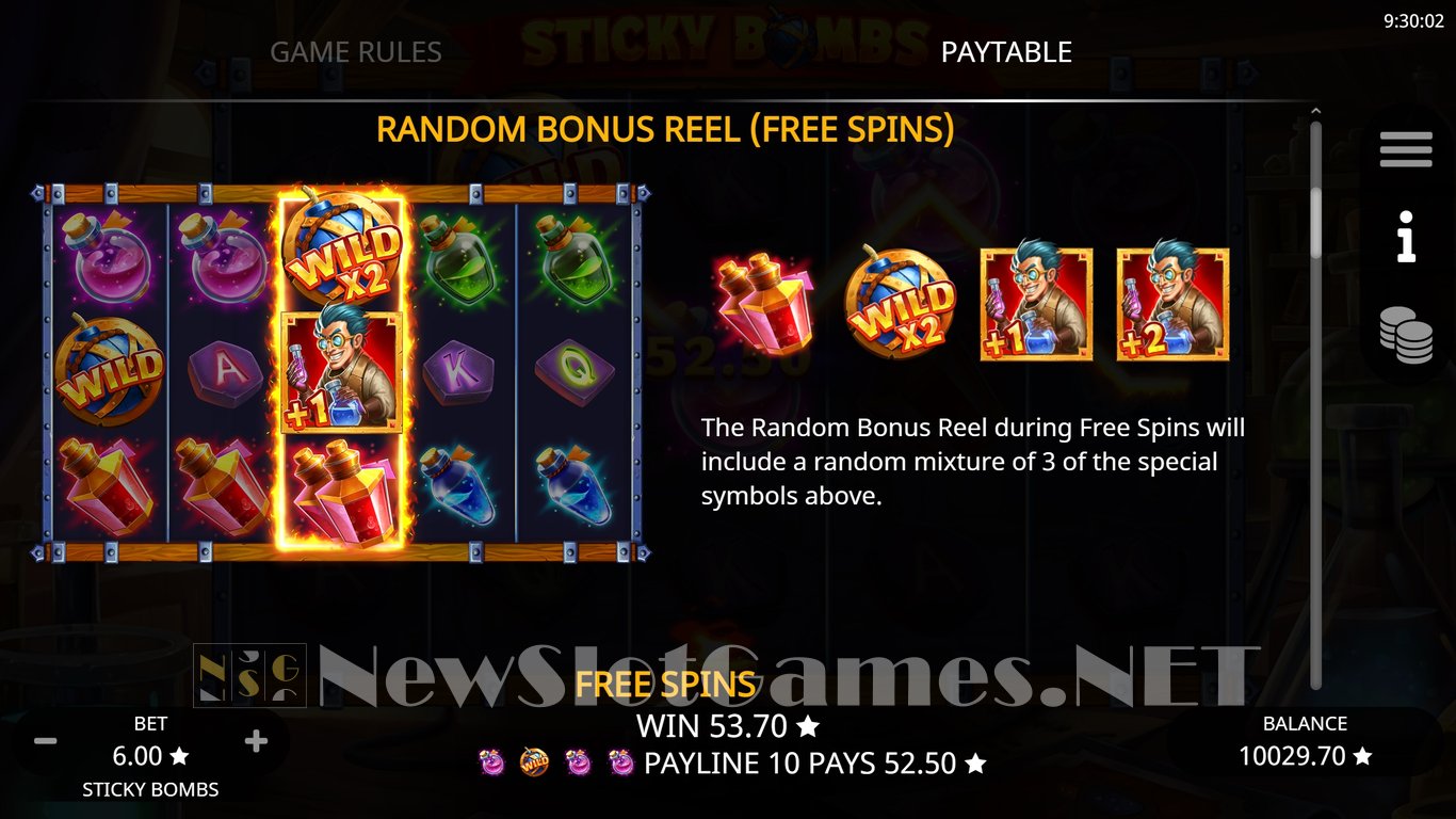 Sticky Bombs Slot Slot Image in Demo - pic. 6