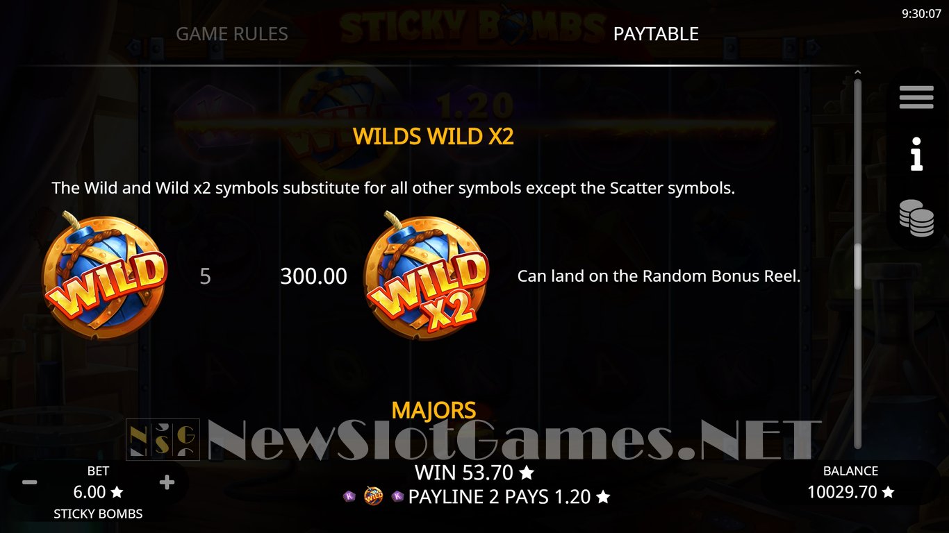 Sticky Bombs Slot Slot Image in Demo - pic. 9
