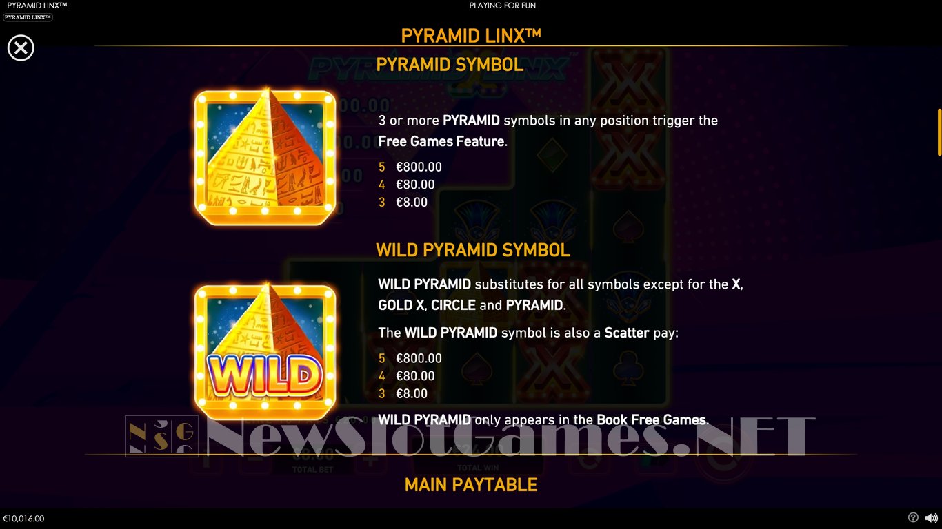 Pyramid Linx Slot Slot Image in Demo - pic. 4
