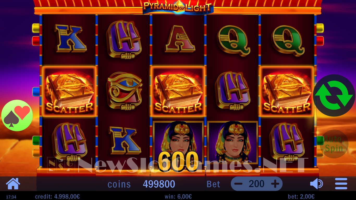 Pyramid of Light Slot Slot Image in Demo - pic. 2