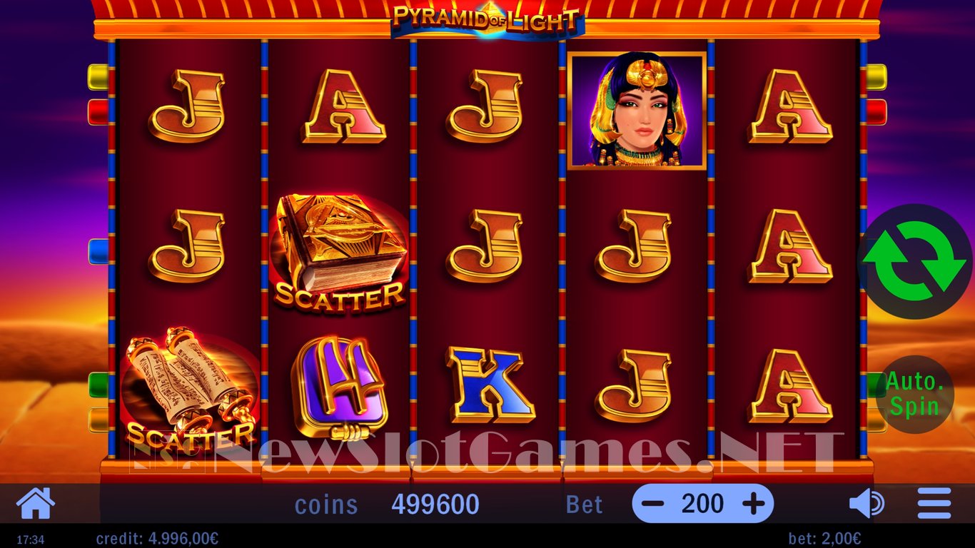 Pyramid of Light Slot Slot Image in Demo - pic. 3
