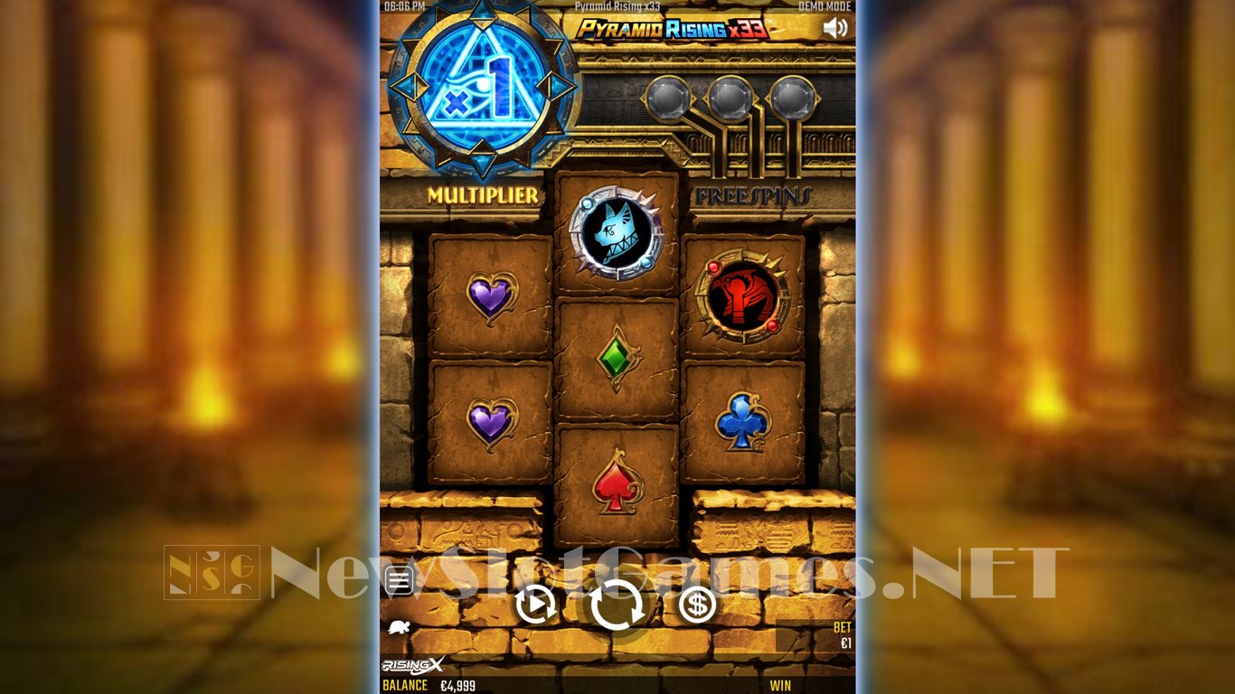 Pyramid Rising X33 Slot Demo Image