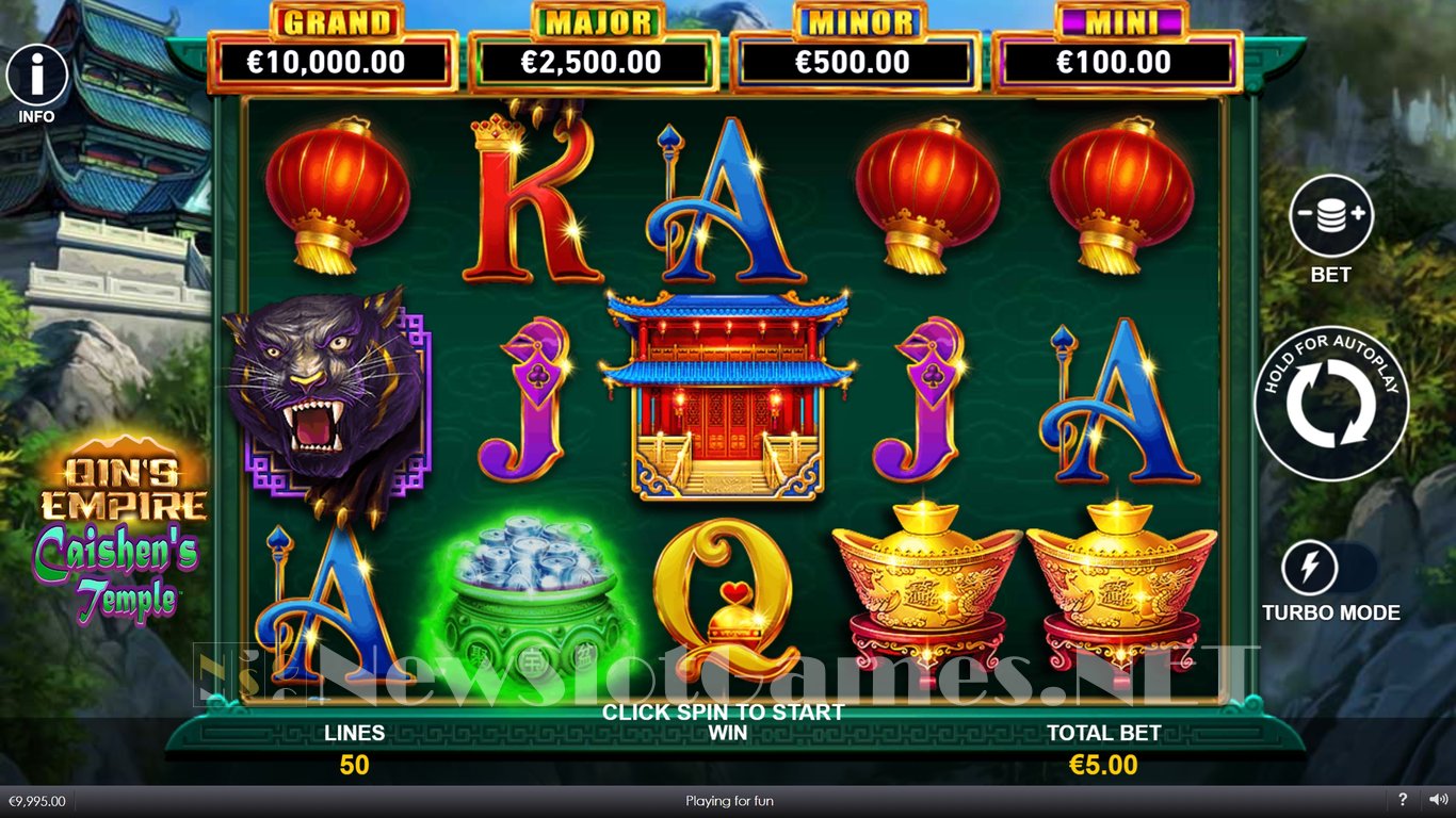 Qins Empire Caishens Temple Slot Demo Image