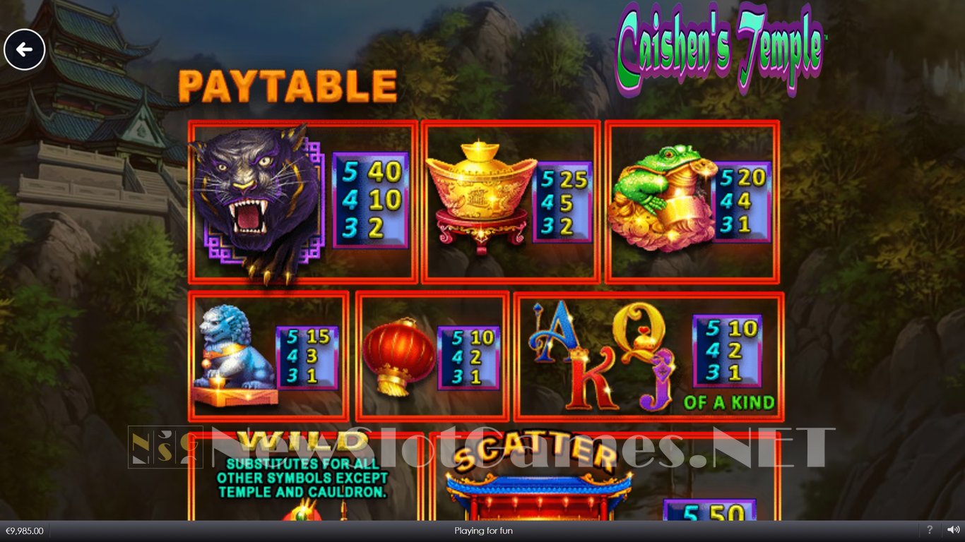 Qins Empire Caishens Temple Slot Slot Image in Demo - pic. 4