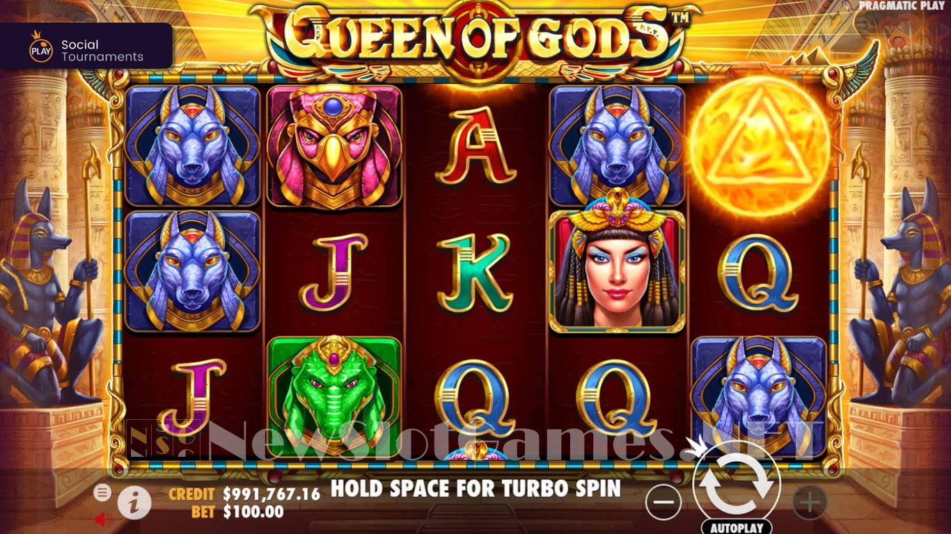 Queen of Gods Slot Demo Image