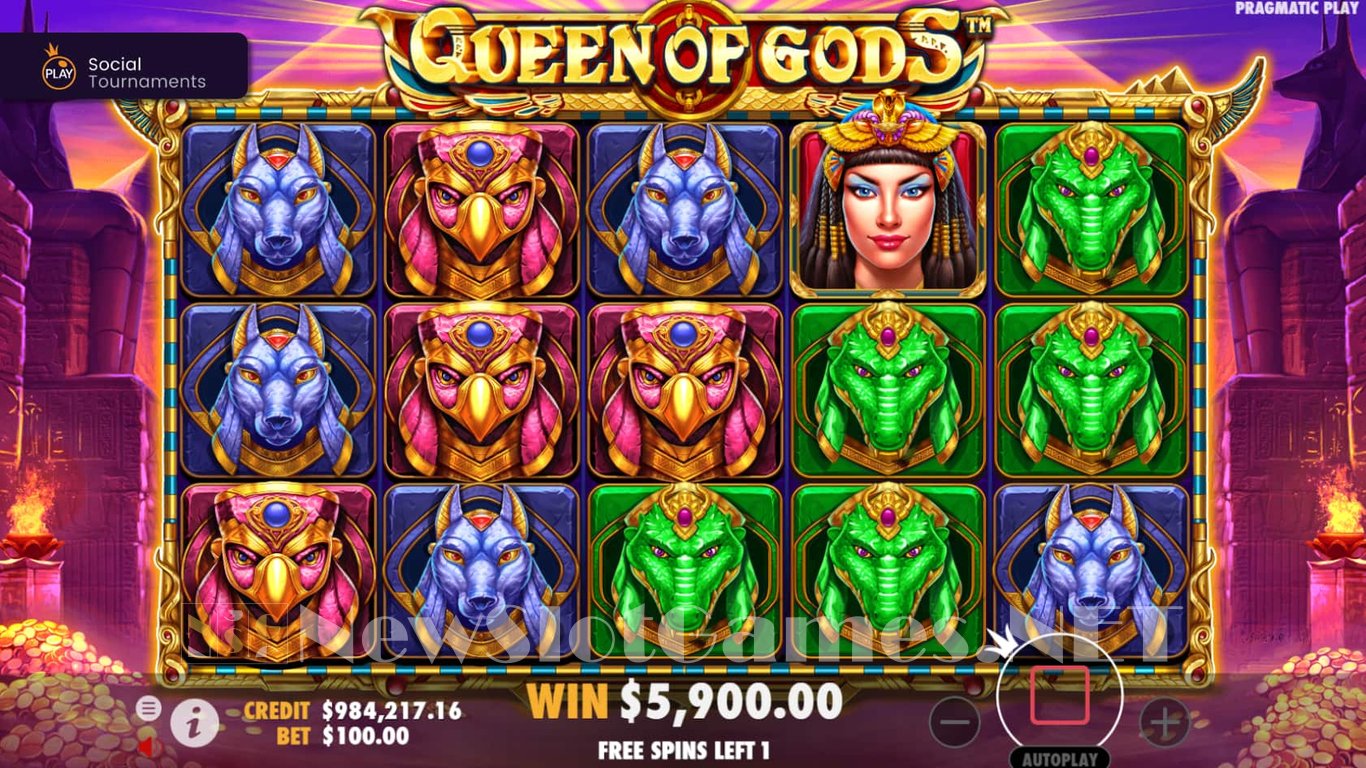 Queen of Gods Slot Slot Image in Demo - pic. 5
