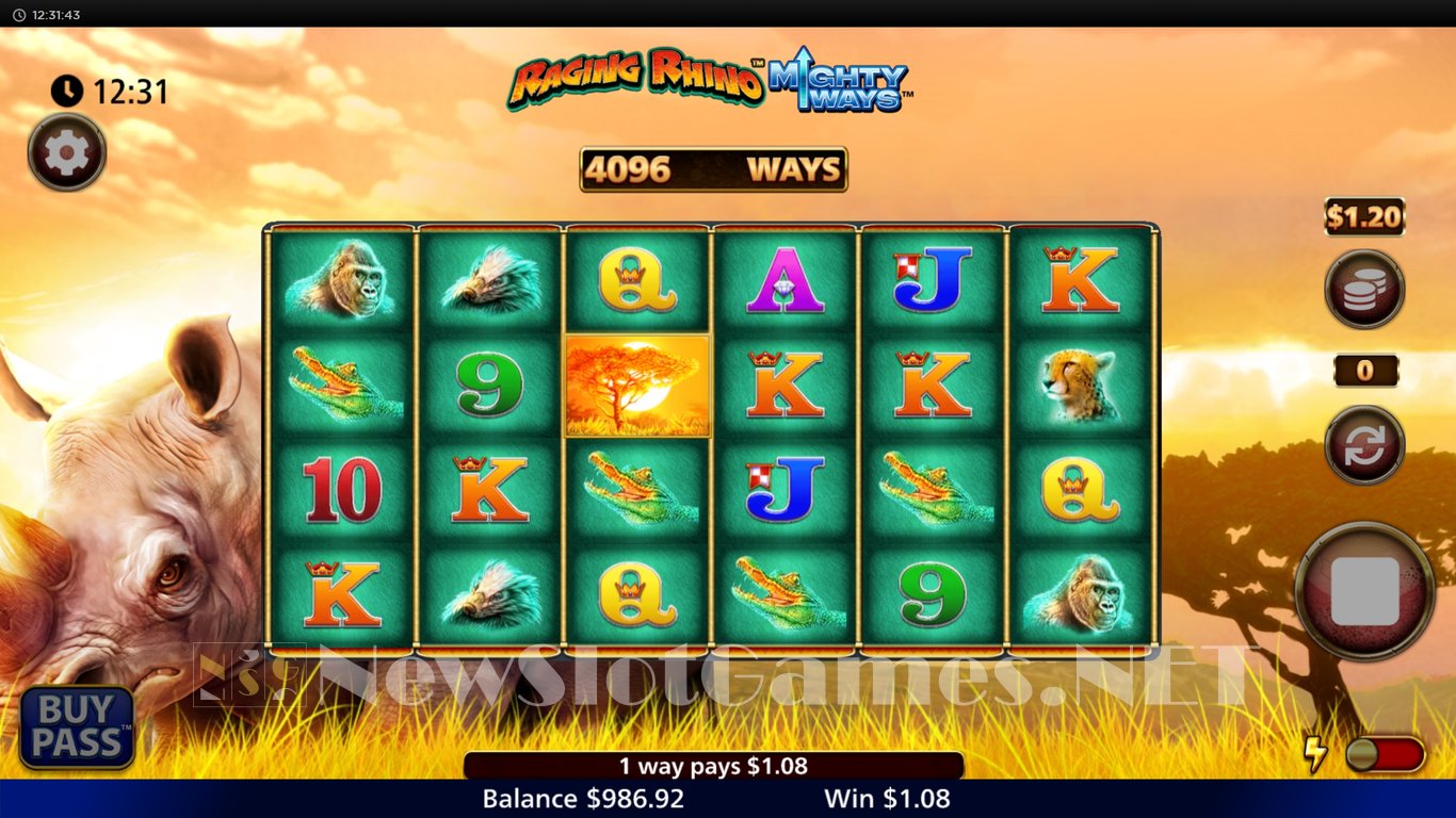 Raging Rhino Mighty Ways Slot Slot Image in Demo - pic. 10