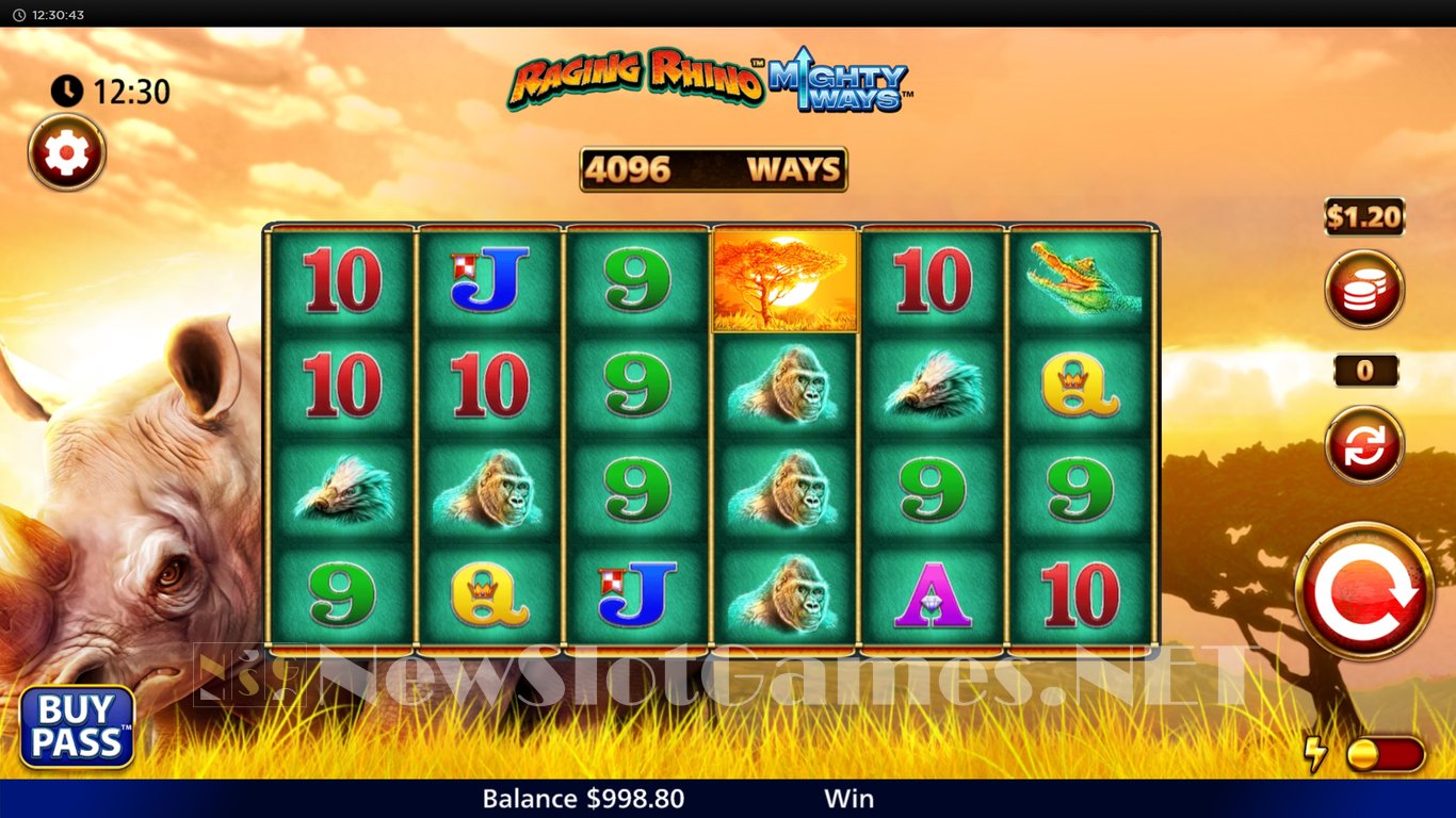 Raging Rhino Mighty Ways Slot Slot Image in Demo - pic. 2