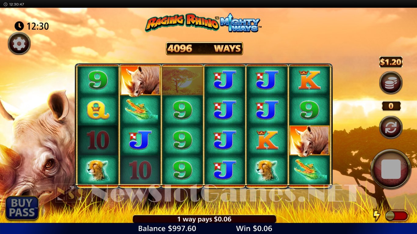 Raging Rhino Mighty Ways Slot Slot Image in Demo - pic. 3