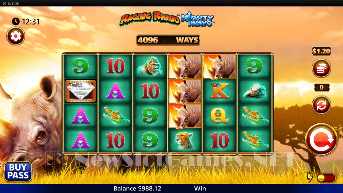 Raging Rhino Mighty Ways Slot Slot Image in Demo - pic. 9