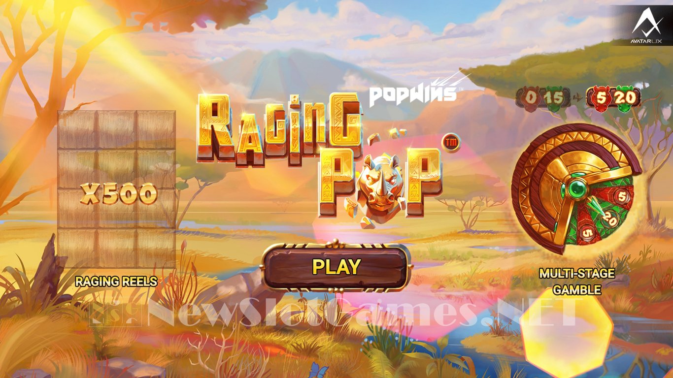 RagingPop Slot Demo Image