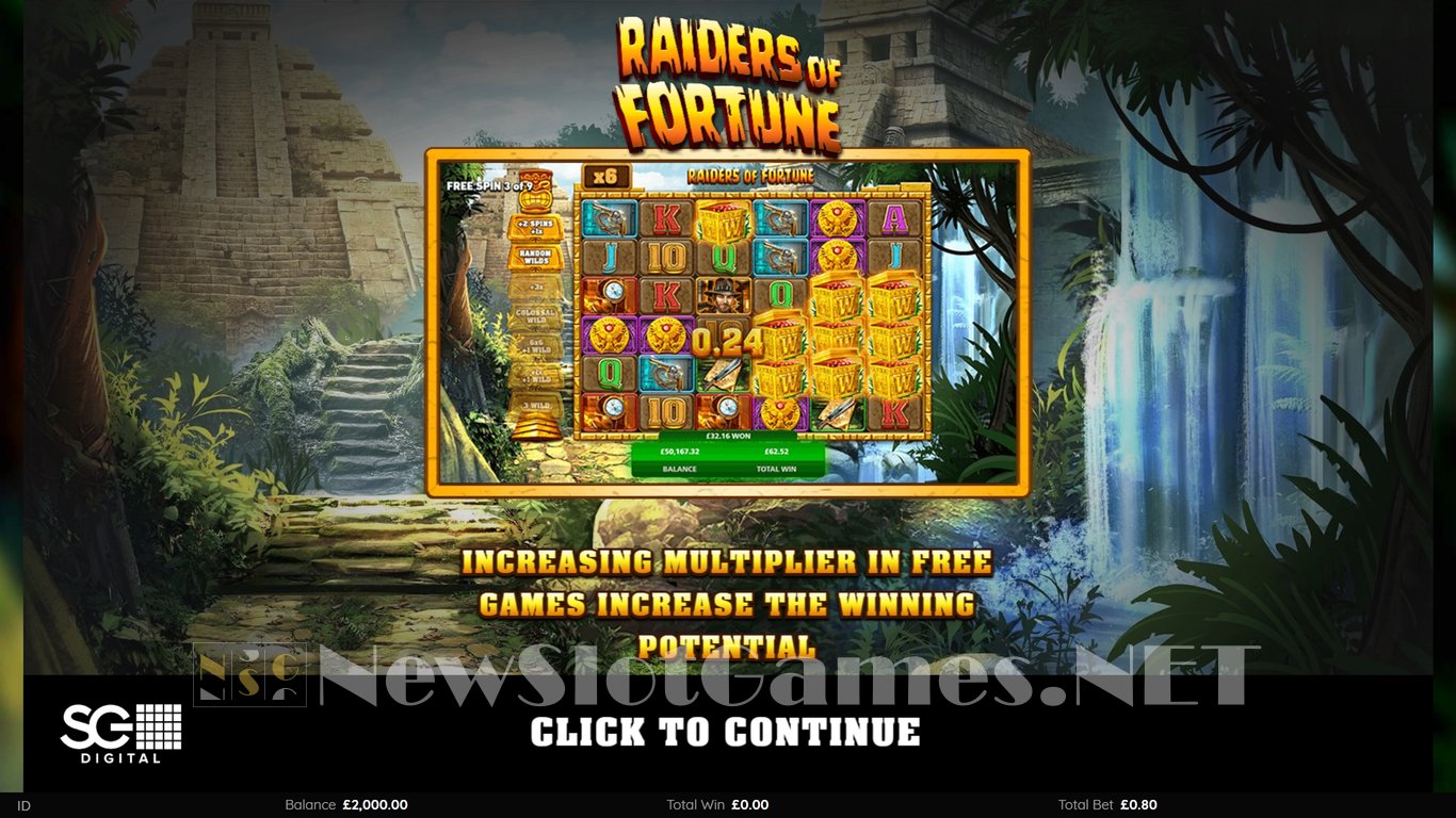 Raiders of Fortune Slot Demo Image