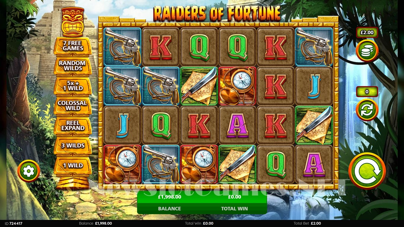 Raiders of Fortune Slot Slot Image in Demo - pic. 2
