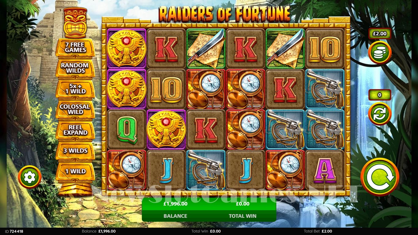 Raiders of Fortune Slot Slot Image in Demo - pic. 3