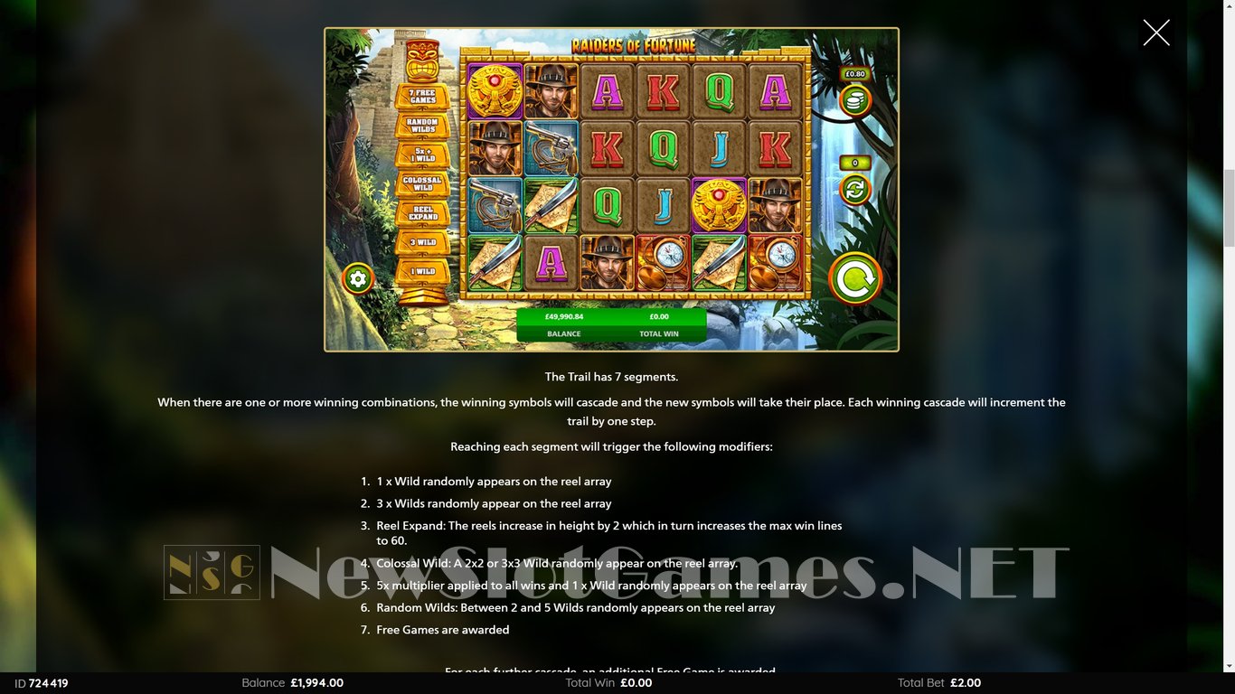 Raiders of Fortune Slot Slot Image in Demo - pic. 7