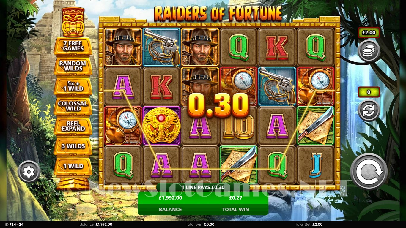 Raiders of Fortune Slot Slot Image in Demo - pic. 9