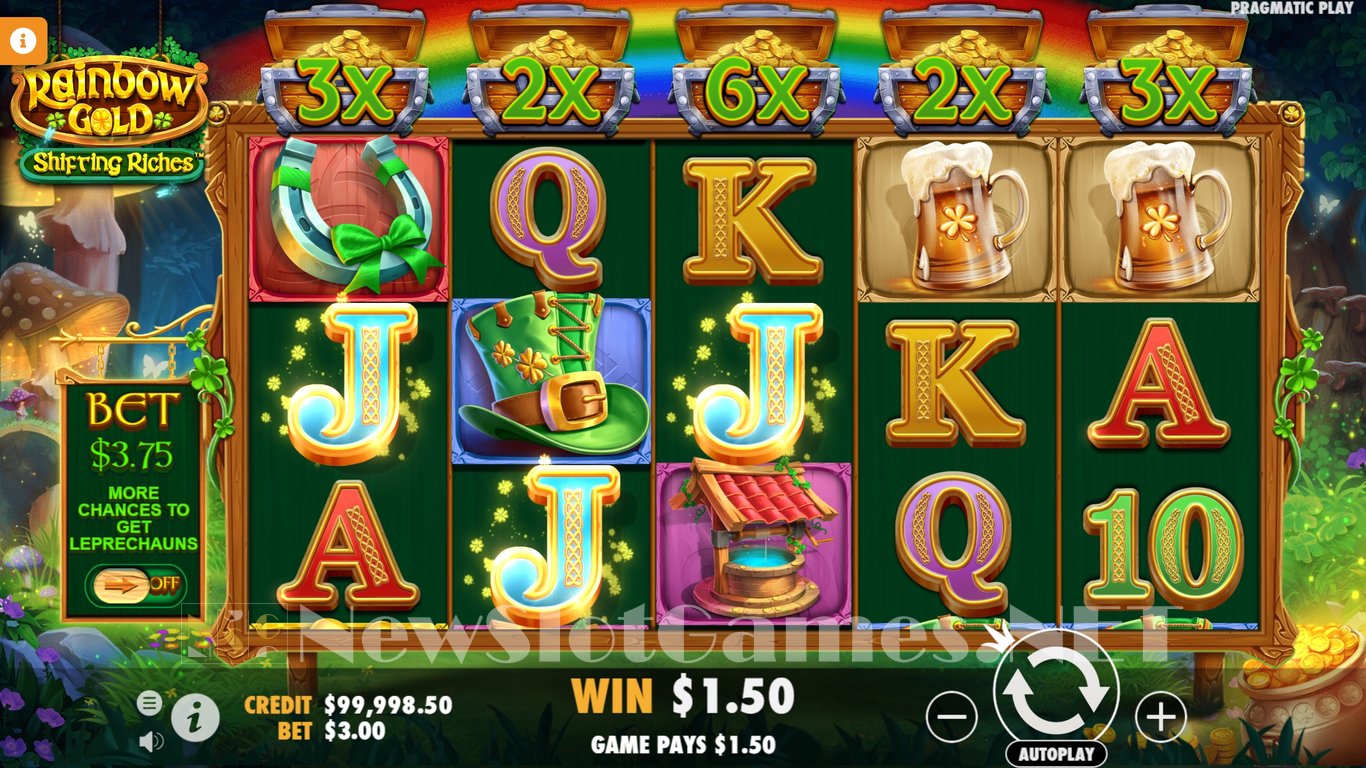 Rainbow Gold Shigting Riches Slot Slot Image in Demo - pic. 2