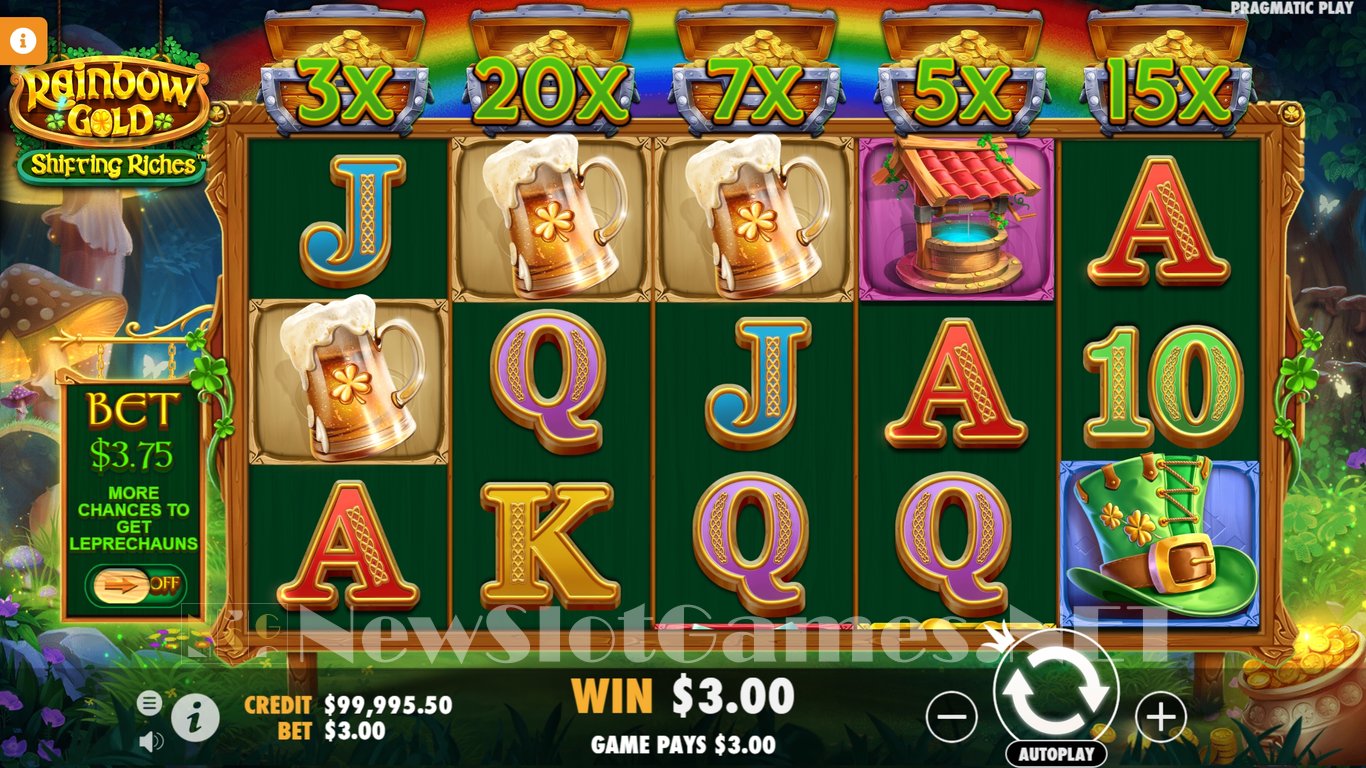 Rainbow Gold Shigting Riches Slot Slot Image in Demo - pic. 4