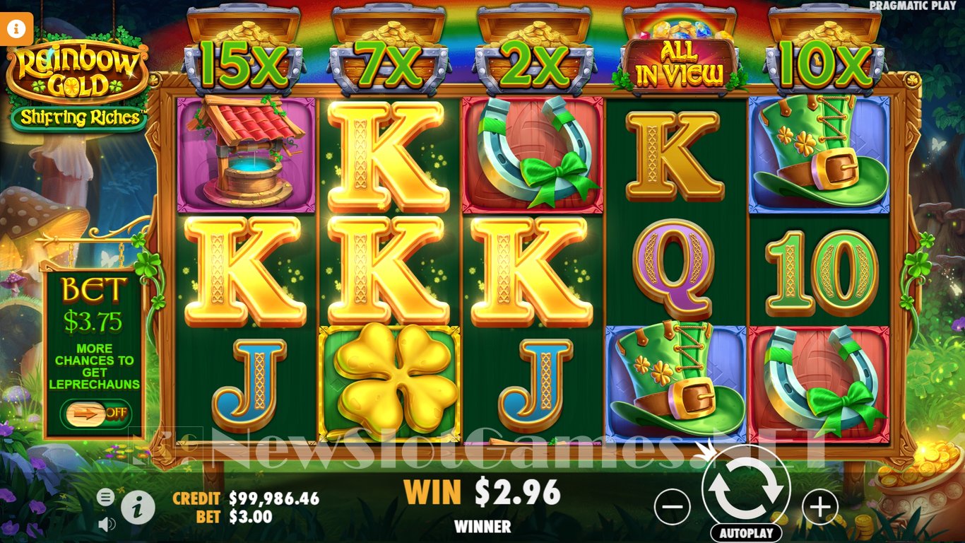 Rainbow Gold Shigting Riches Slot Slot Image in Demo - pic. 6