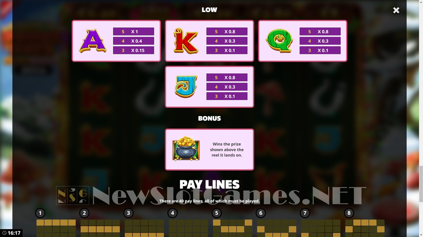 Rainbow Power Potz Slot Slot Image in Demo - pic. 8