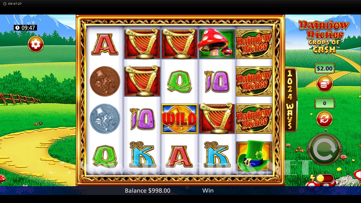 Rainbow Riches Crops of Cash Slot Slot Image in Demo - pic. 2