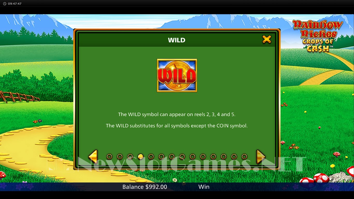 Rainbow Riches Crops of Cash Slot Slot Image in Demo - pic. 7