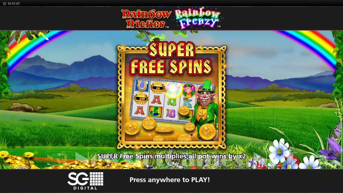 Rainbow Riches Rainbow Frenzy Slot Demo Image