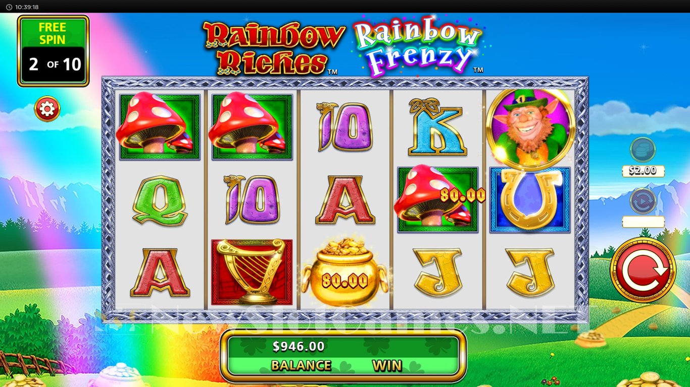 Rainbow Riches Rainbow Frenzy Slot Slot Image in Demo - pic. 11