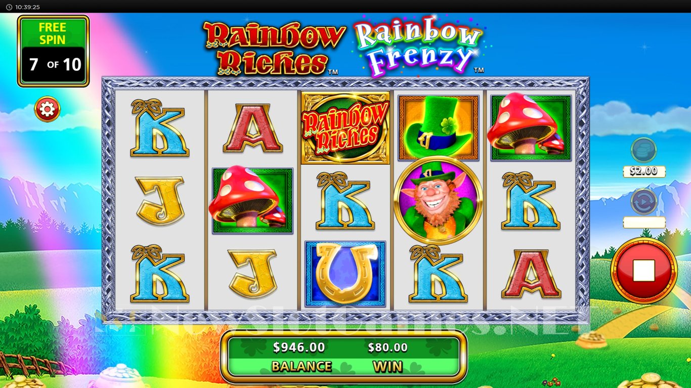 Rainbow Riches Rainbow Frenzy Slot Slot Image in Demo - pic. 12