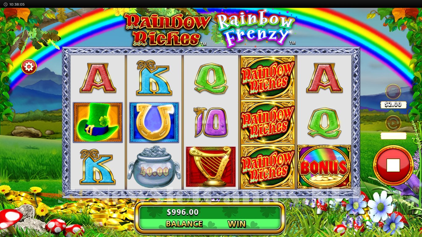 Rainbow Riches Rainbow Frenzy Slot Slot Image in Demo - pic. 2