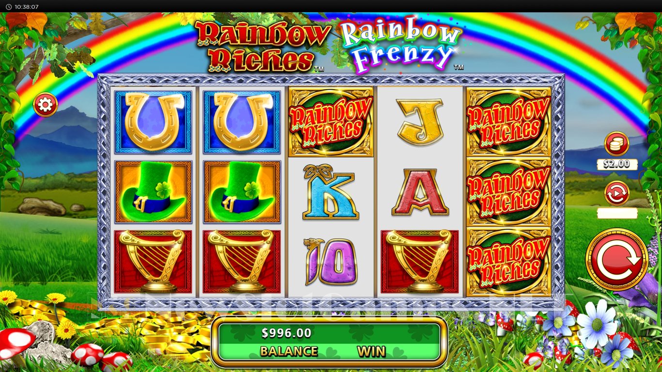 Rainbow Riches Rainbow Frenzy Slot Slot Image in Demo - pic. 3