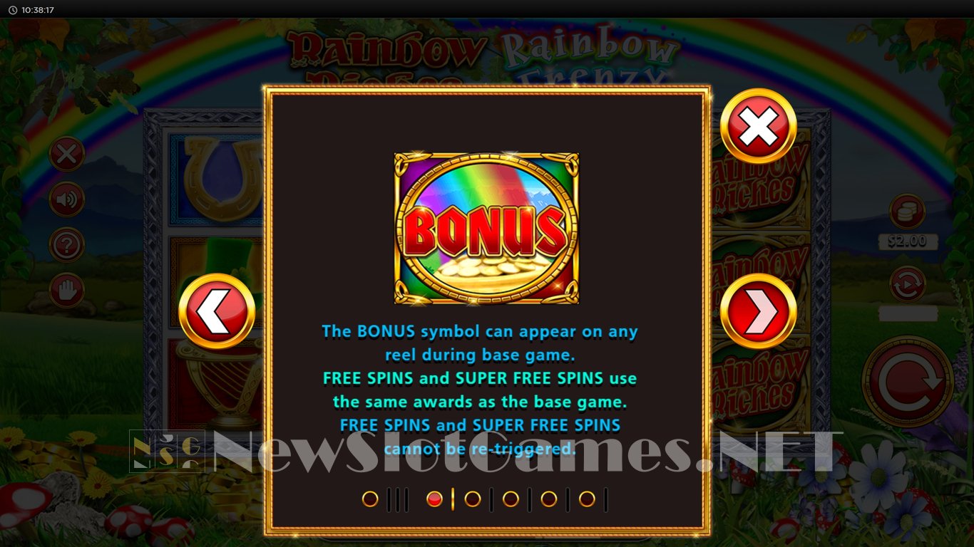 Rainbow Riches Rainbow Frenzy Slot Slot Image in Demo - pic. 6