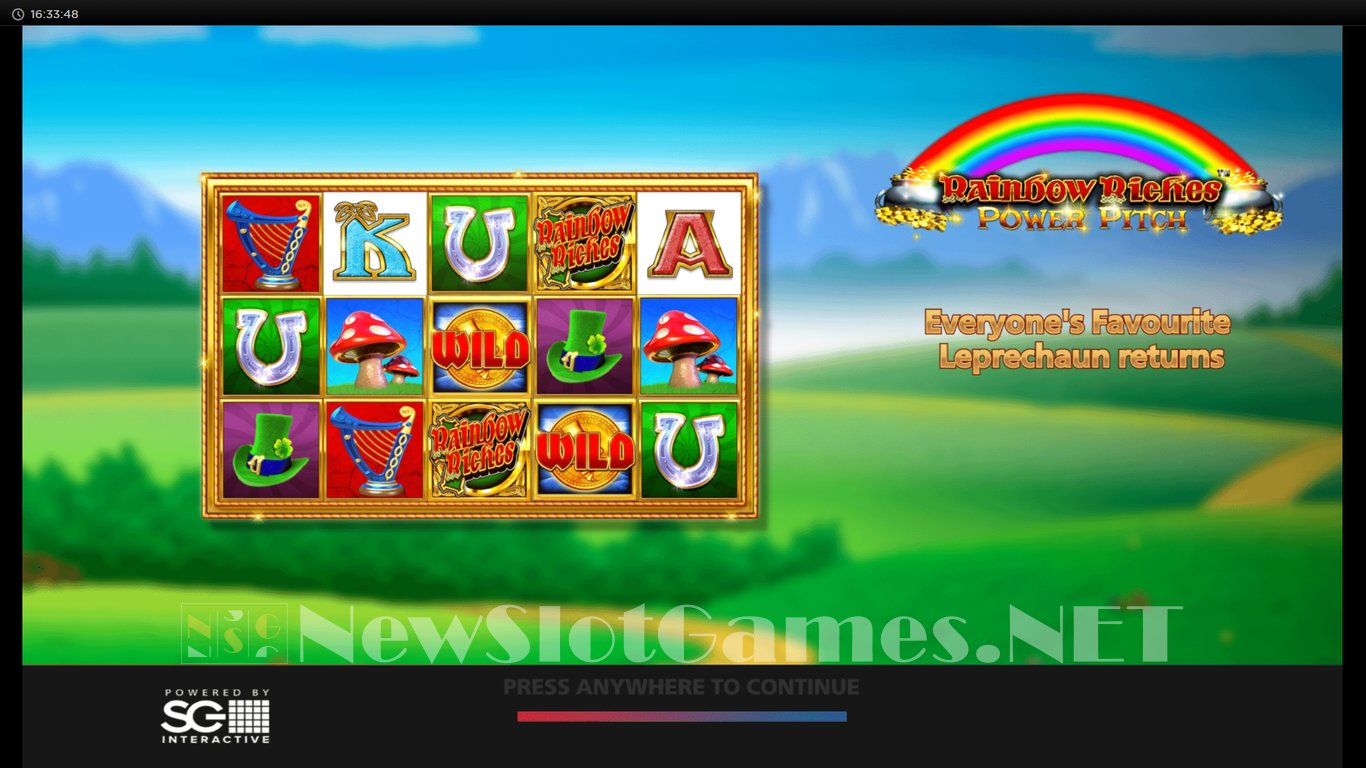 Rainbow Riches Power Pitch Slot Demo Image
