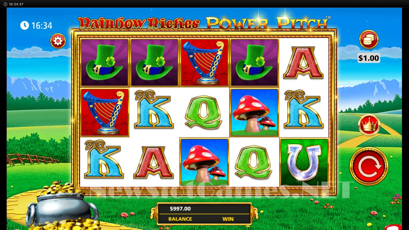 Rainbow Riches Power Pitch Slot Slot Image in Demo - pic. 11