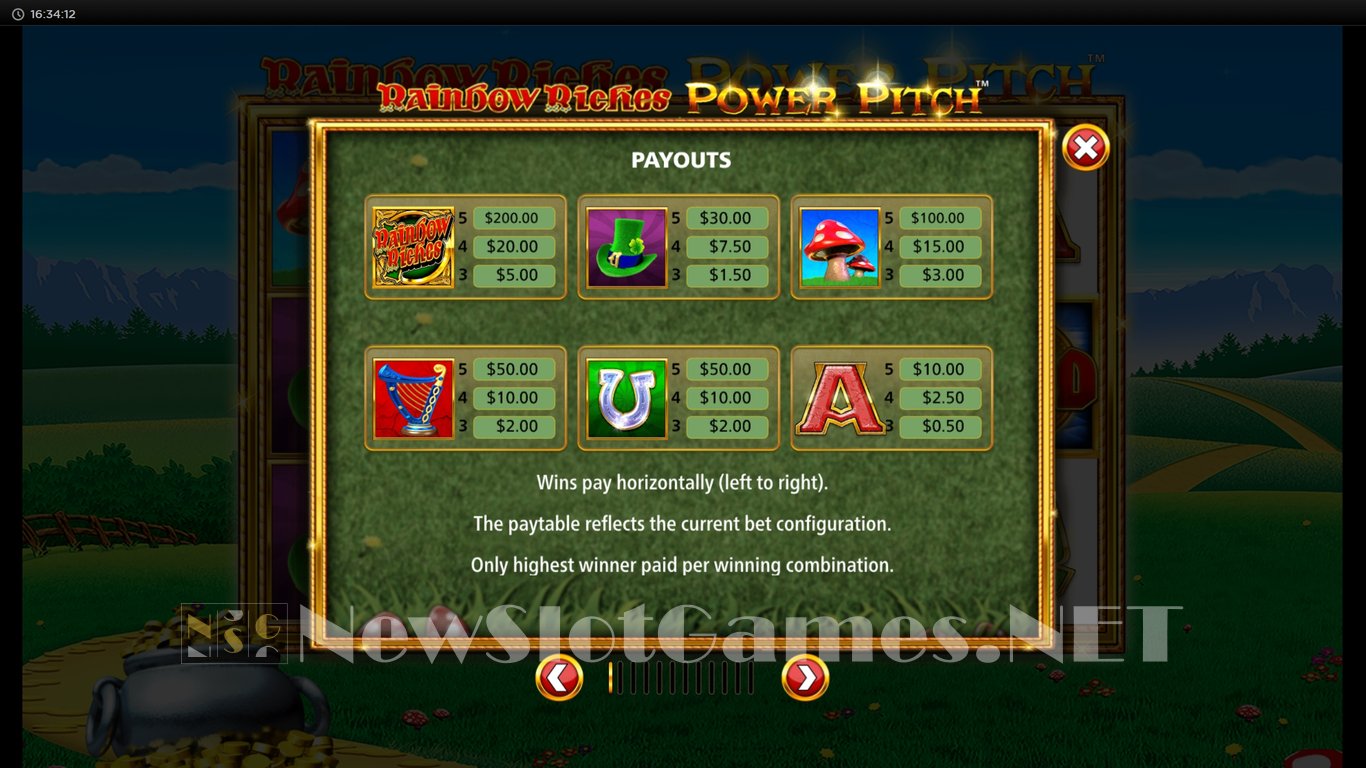 Rainbow Riches Power Pitch Slot Slot Image in Demo - pic. 4