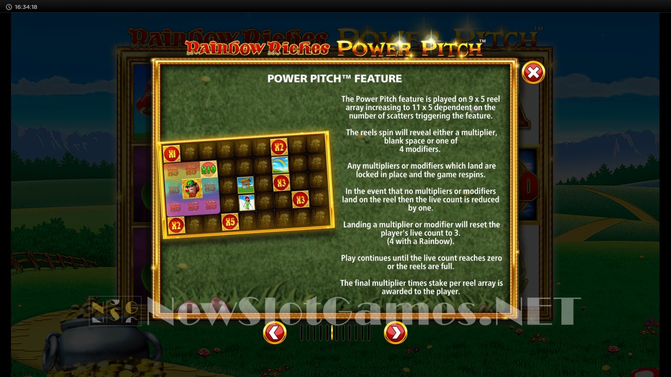 Rainbow Riches Power Pitch Slot Slot Image in Demo - pic. 9