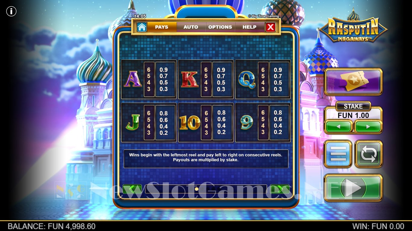Rasputin Megaways Slot Slot Image in Demo - pic. 7