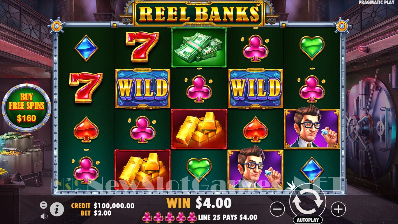 Reel Banks Slot Slot Image in Demo - pic. 2