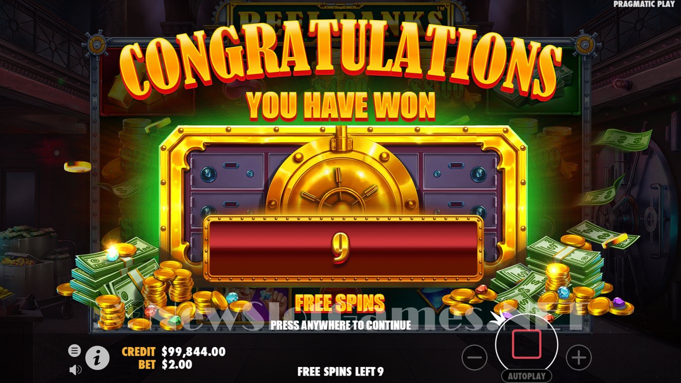 Reel Banks Slot Slot Image in Demo - pic. 9