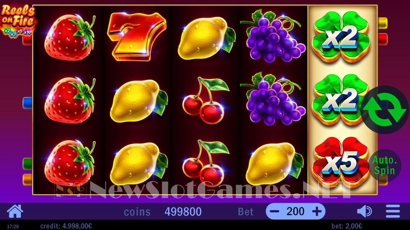 Reels on Fire Slot Slot Image in Demo - pic. 2
