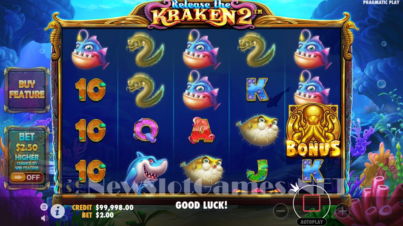 Release the Kraken 2 Slot Demo Image