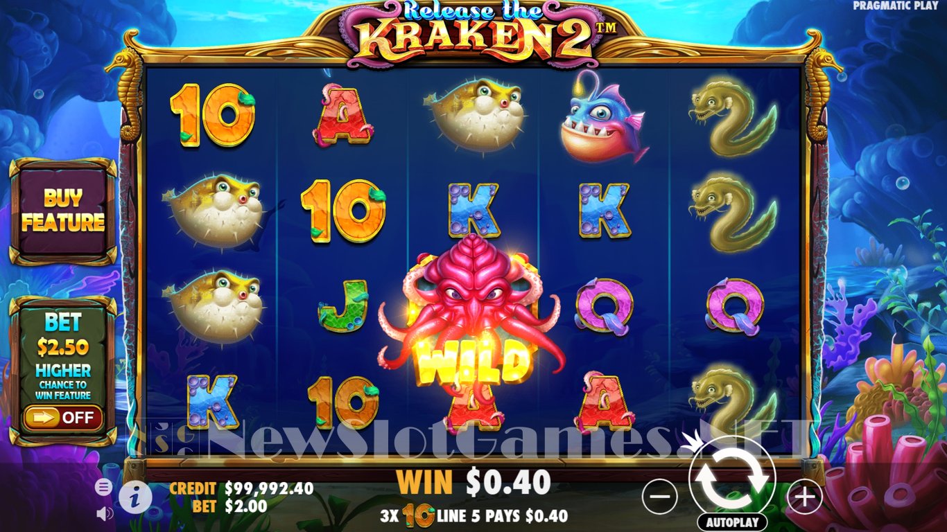 Release the Kraken 2 Slot Slot Image in Demo - pic. 4