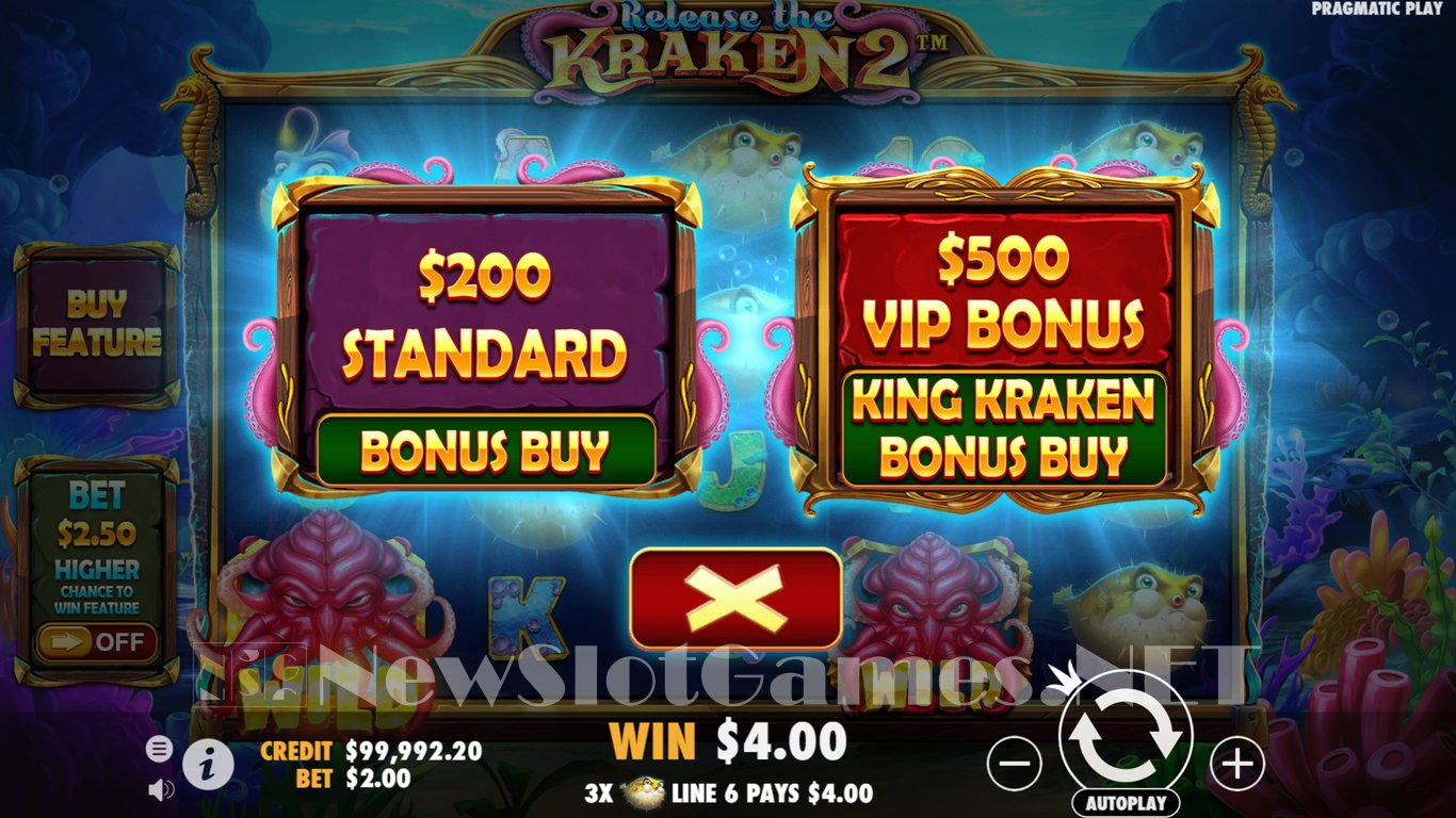 Release the Kraken 2 Slot Slot Image in Demo - pic. 6
