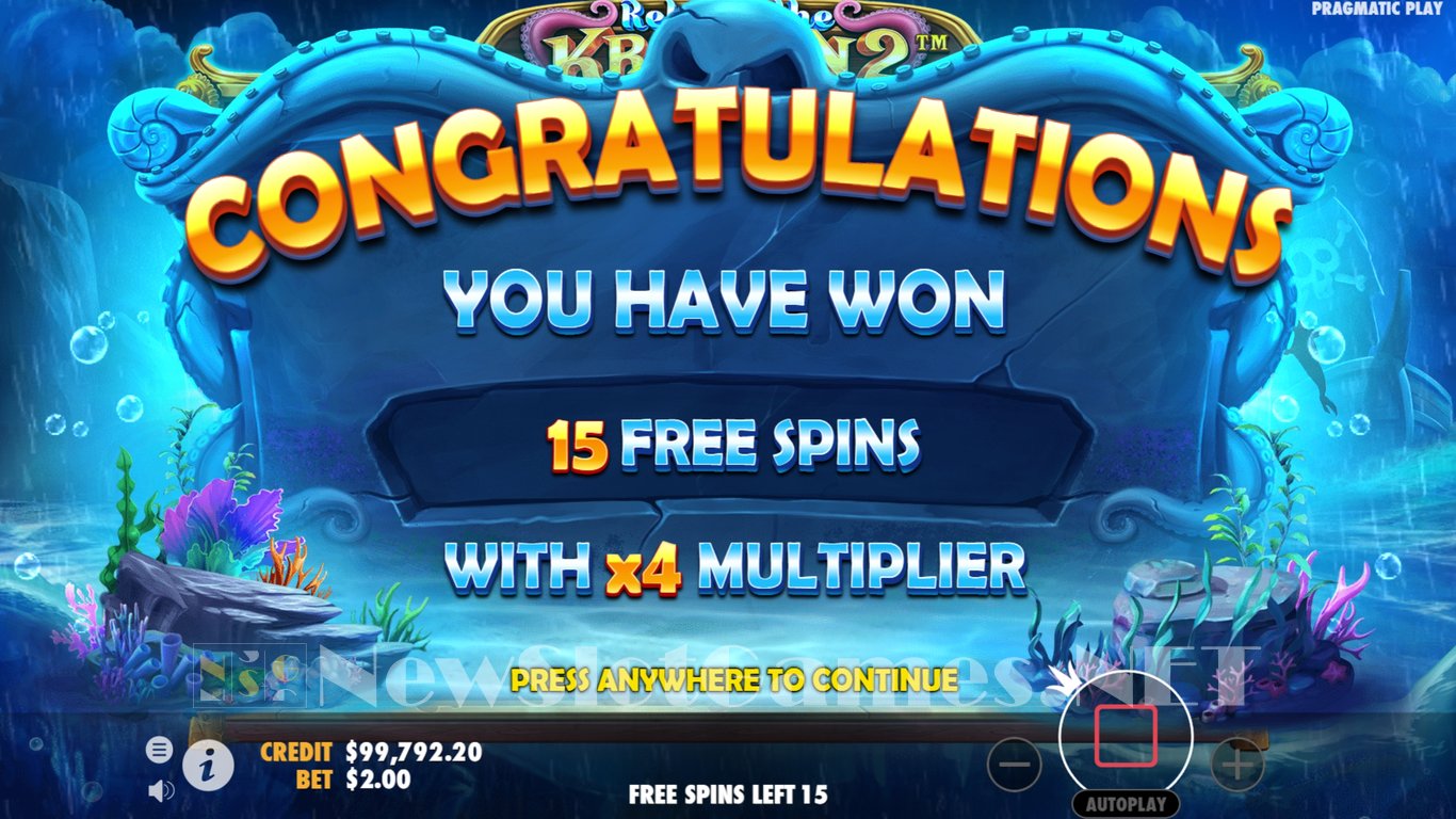Release the Kraken 2 Slot Slot Image in Demo - pic. 8