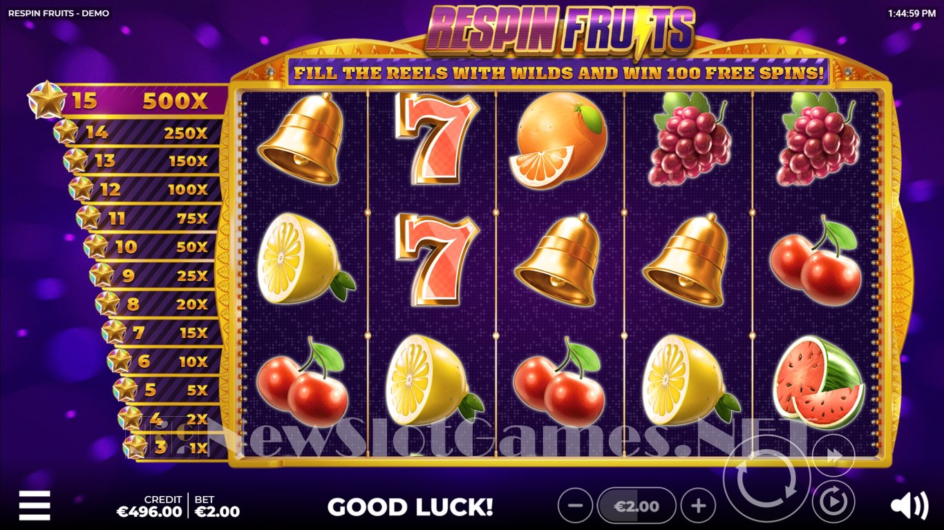 Respin Fruits Slot Slot Image in Demo - pic. 2